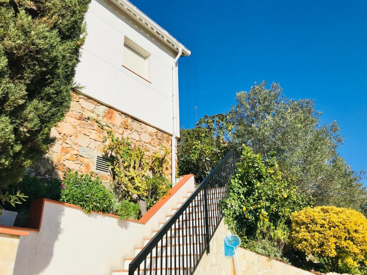 Mediterranean Villa Investingspain Sea View And Pool Lloret de Mar Eksteriør billede